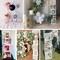 Baby Boxes with Letters, Clear Balloon Boxes for Baby Shower, White Transparent Block Babyboy Letter Boxes for Gender Reveal Party Decor, 4 PCS
